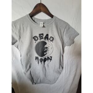 Dead Moon    band  t shirt size Ladies   xl sport gray